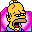 Folder Drooling Homer Icon